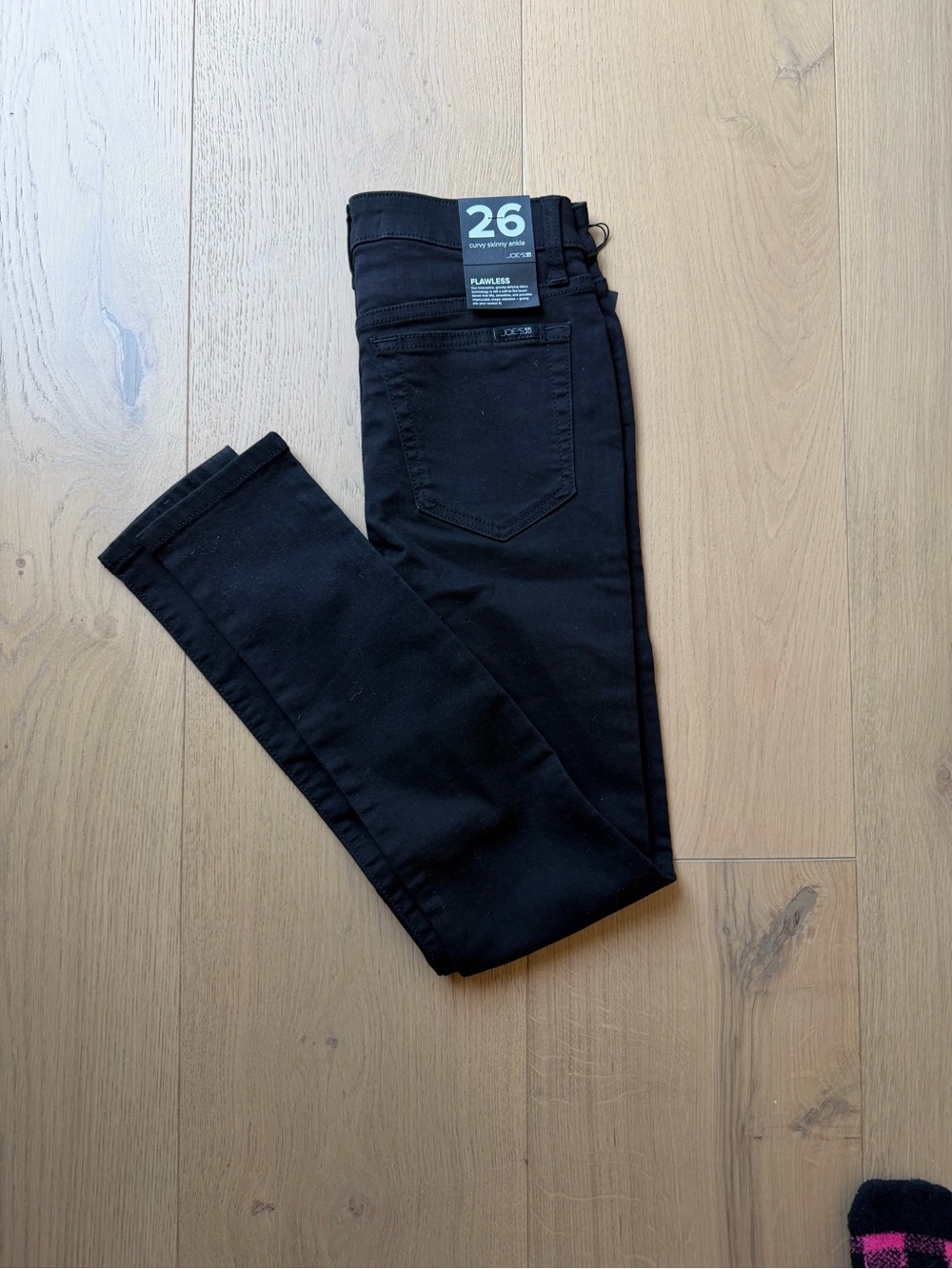 Joe's Jeans Black Curvy Skinny Ankle Jeans